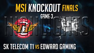 SKT vs EDG HIGHLIGHTS | Game 3 Final MSI 2015 Mid Season Invitational SK Telecom T1 v Edward Gaming