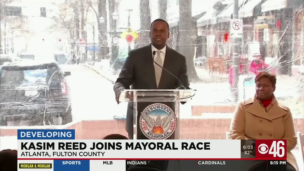 Kasim Reed joins Mayoral race