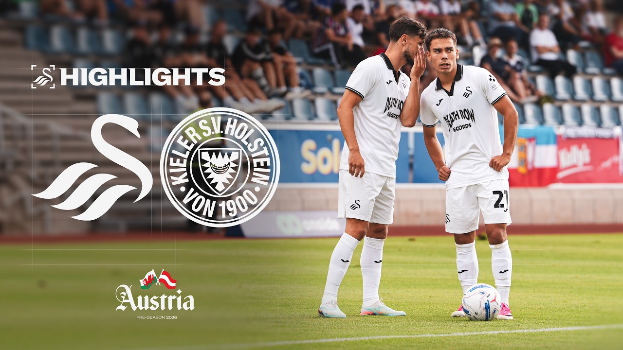 Swansea City 2–2 Holstein Kiel full highlights