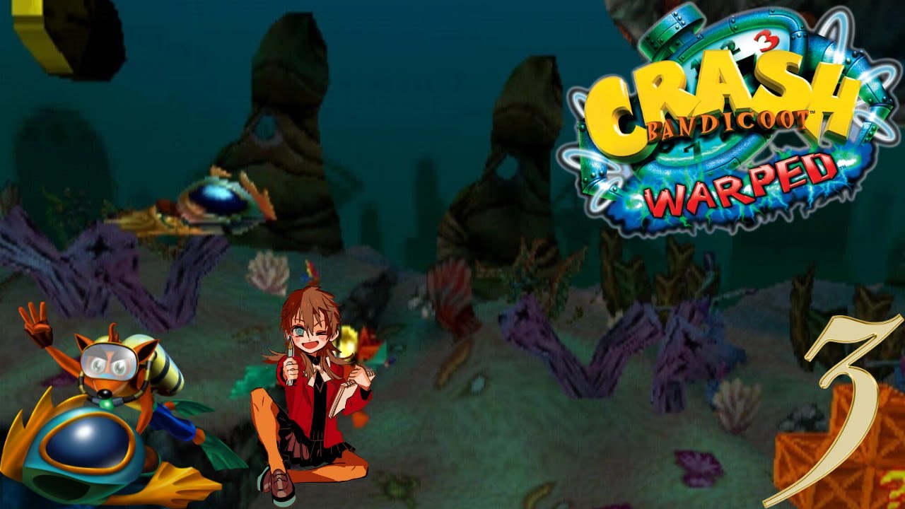 Crash Bandicoot Warped #3 - Busqueda Acuática