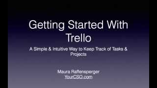 Getting Started with Trello