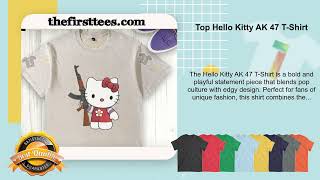 Top Hello Kitty AK 47 T-Shirt