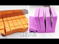 Kinetic Sand Therapy | Relaxing ASMR Videos - Orange & Purple