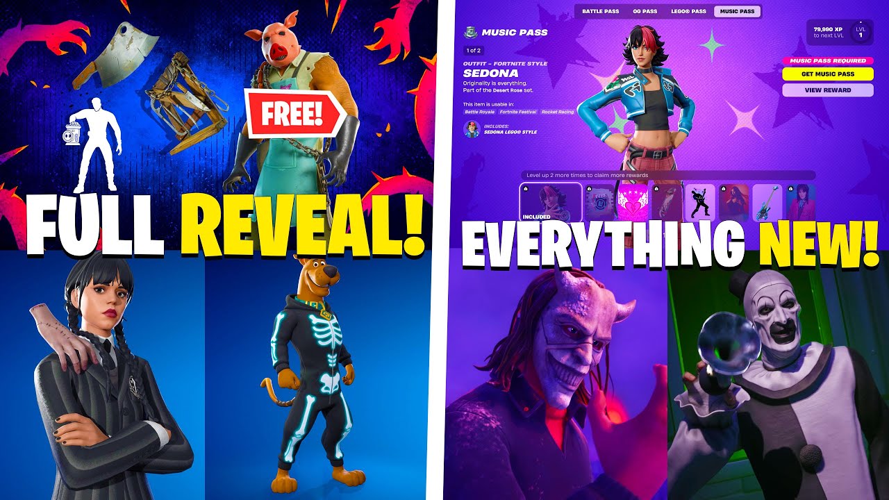 Fortnite: кошмары 2025 — всё новое! (БЕСПЛАТНЫЙ НАБОР ОБЛИКОВ, секретные коллаборации!)