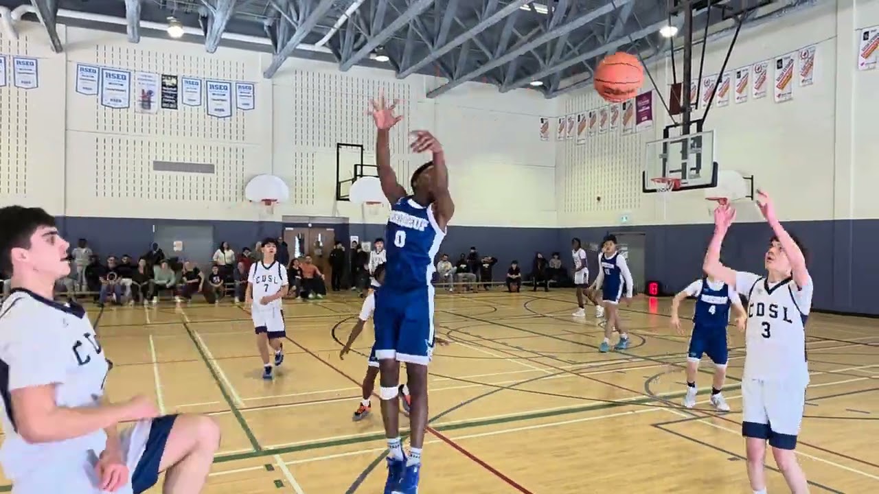 Benjamin Durocher vs Brebeuf Québec 64-45