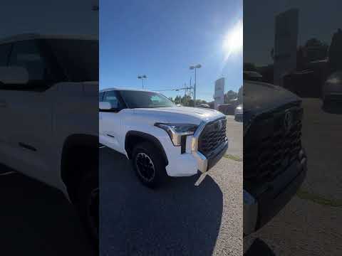 White 2026 Toyota Tundra SR5 TRD OFF ROAD Brockville ON 1000 Islands Toyota | Stock Number: 13065