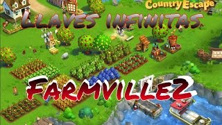 llaves infinitas en Farmville 2 escapada rural en tu android/ Trabugame