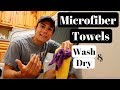 How To Wash and Dry Microfiber Towels Properly: Microfiber Maintenance!