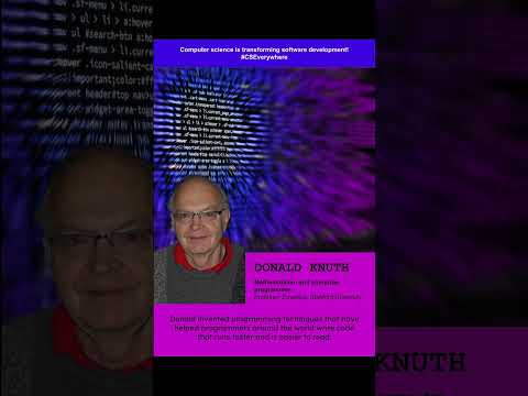 CS Heroes – Donald Knuth, Father of the Analysis of Algorithms
