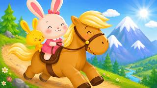 Elle descend de la montagne à cheval | Comptines Bébé | Apprendre en chanson