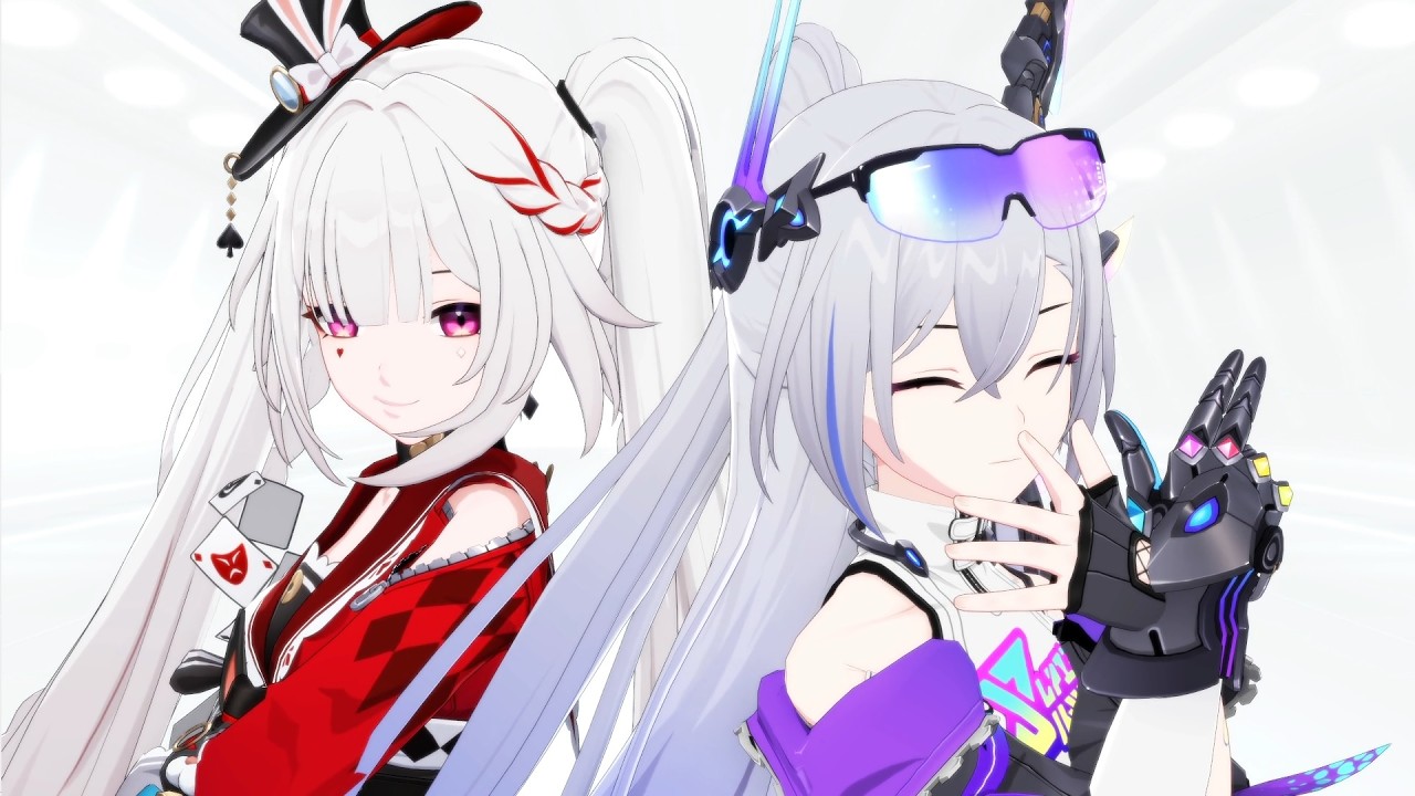 崩スタ MMD】火花 & 銀狼LV.999 - Cry For Me【Honkai: Star Rail