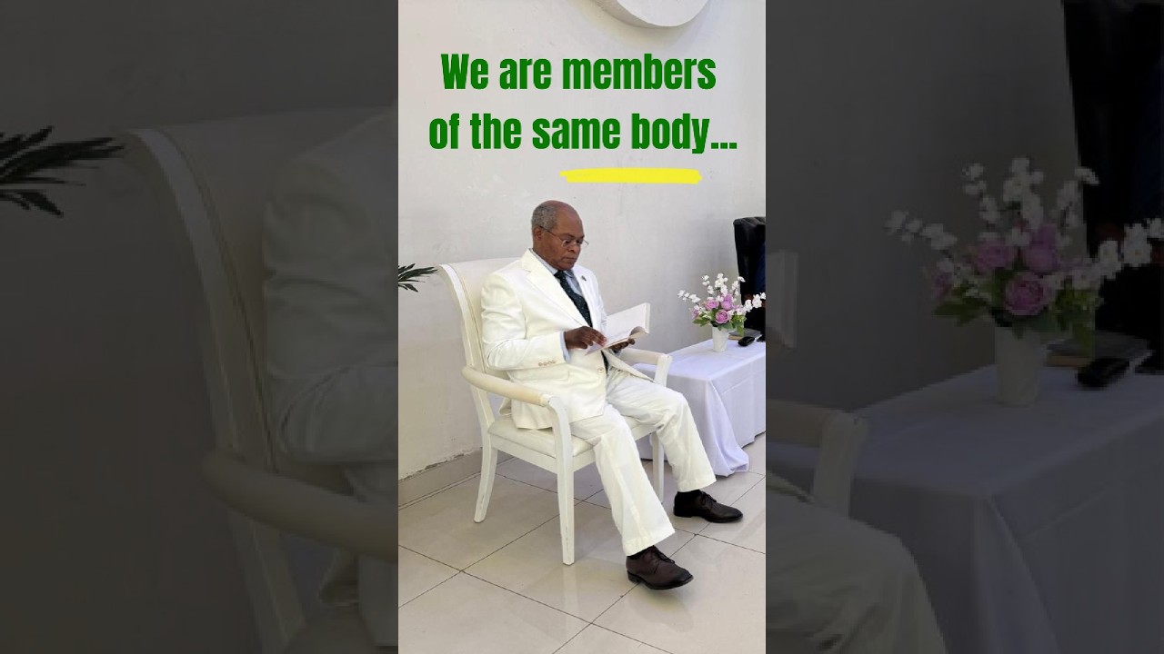 Spiritual Leader presiding over Sunday service at IERA Church