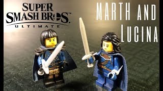 LEGO Marth and Lucina Custom Minifigures Showcase- Smash Ultimate
