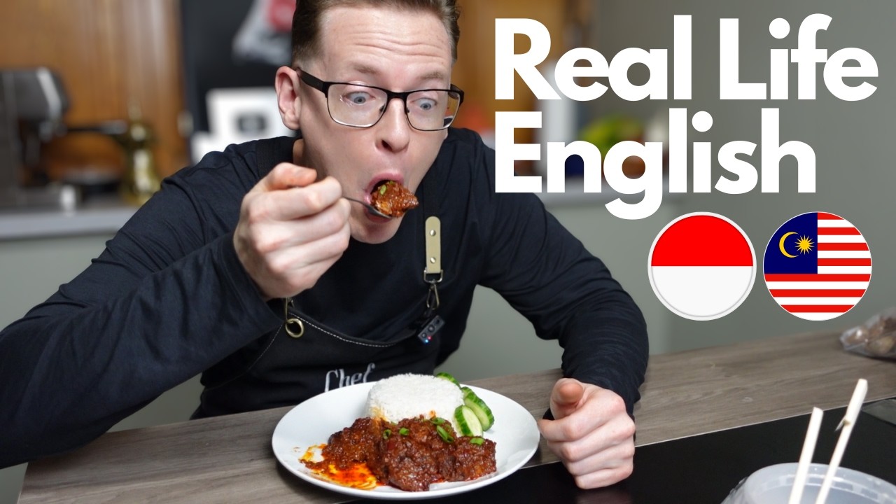 Learn Real-Life English: Cooking “The Best Dish in the World” 🌎🥘 Beef Rendang | Comprehensible Input