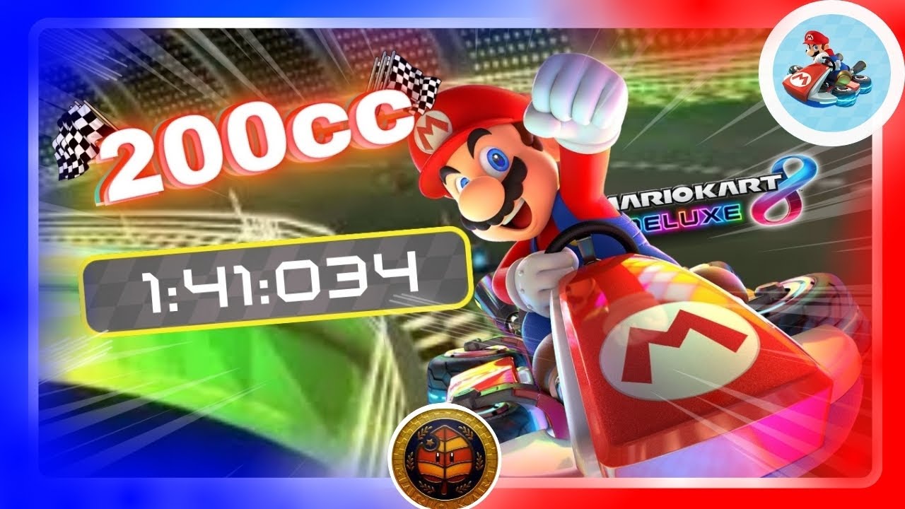 ⌚MARIO KART 8 DELUXE | Piste Muisical | Time Trials 200cc