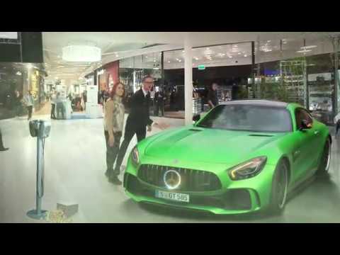 Mercedes-Augmented Reality-Stockholm Sweden