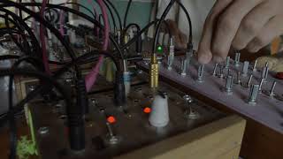 MFOS Sound Lab test with other DIY Synths and modded Rhythm Wolf