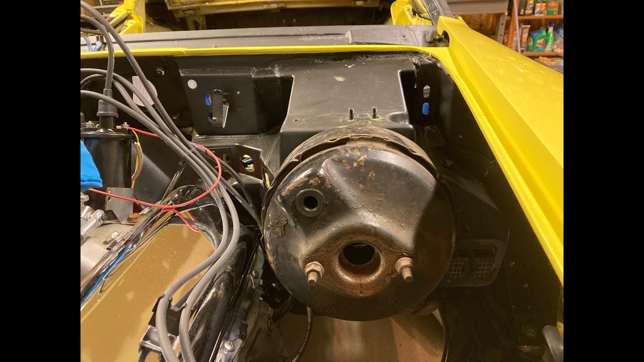 C3 Corvette power brakes conversion YouTube