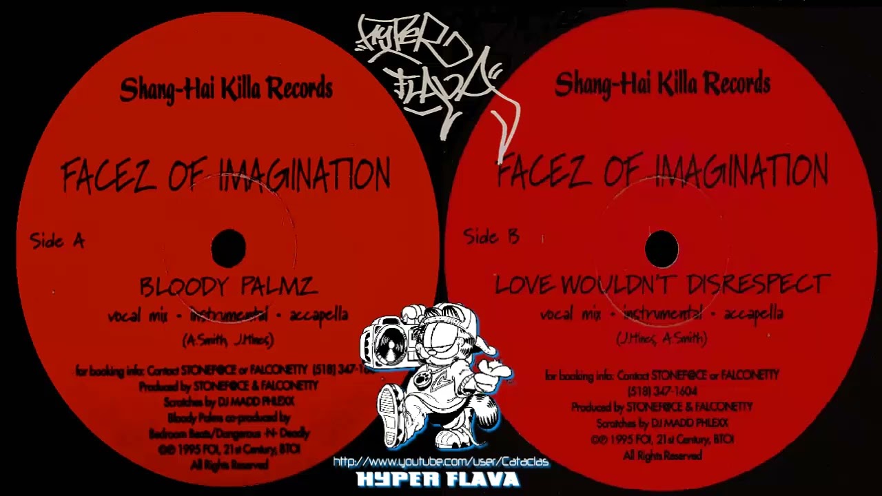 Facez Of Imagination - Bloody Palmz / Love Wouldn't Disrespect (Full Vinyl, 12