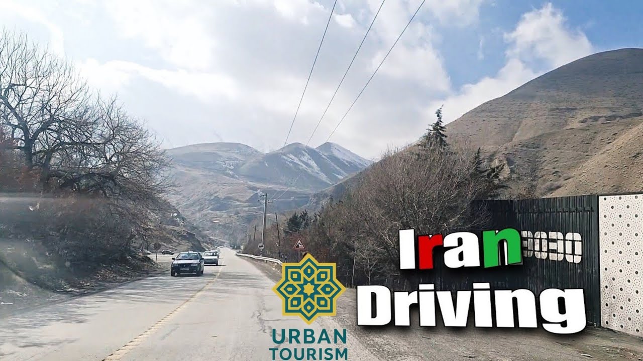 Mountain Drive in Iran | Chalus Road from Karaj to the Heights (POV)
