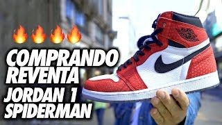 Jordan 1 Spiderman Sneaker Unboxing Español I Eder Emerson - YouTube