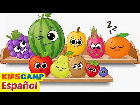 Ten Fun Fruits on the Shelf | Nursery Rhymes | Kids Camp