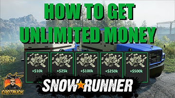 SNOWRUNNER - How to Easily Make Unlimited Money on Console - Money Mod Tutorial PS4 PS5 Xbox