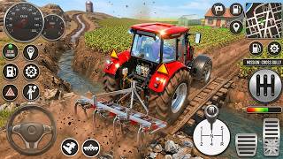 🚜 Modern Tractor Farming Simulator Gameplay | Realistic Tractor Driving 3D | Android Farming Game