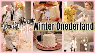 *NEW* PARTY PREP DIY WINTER ONEDERLAND FIRST BIRTHDAY TIFFANI BEASTON HOMEMAKING