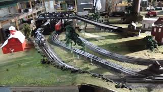 Steve's Two Layer Lionel Train Table