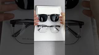 نظارات ب 2 استخدامات، تجعلك أكثر برودة ووسامة وجاذبية