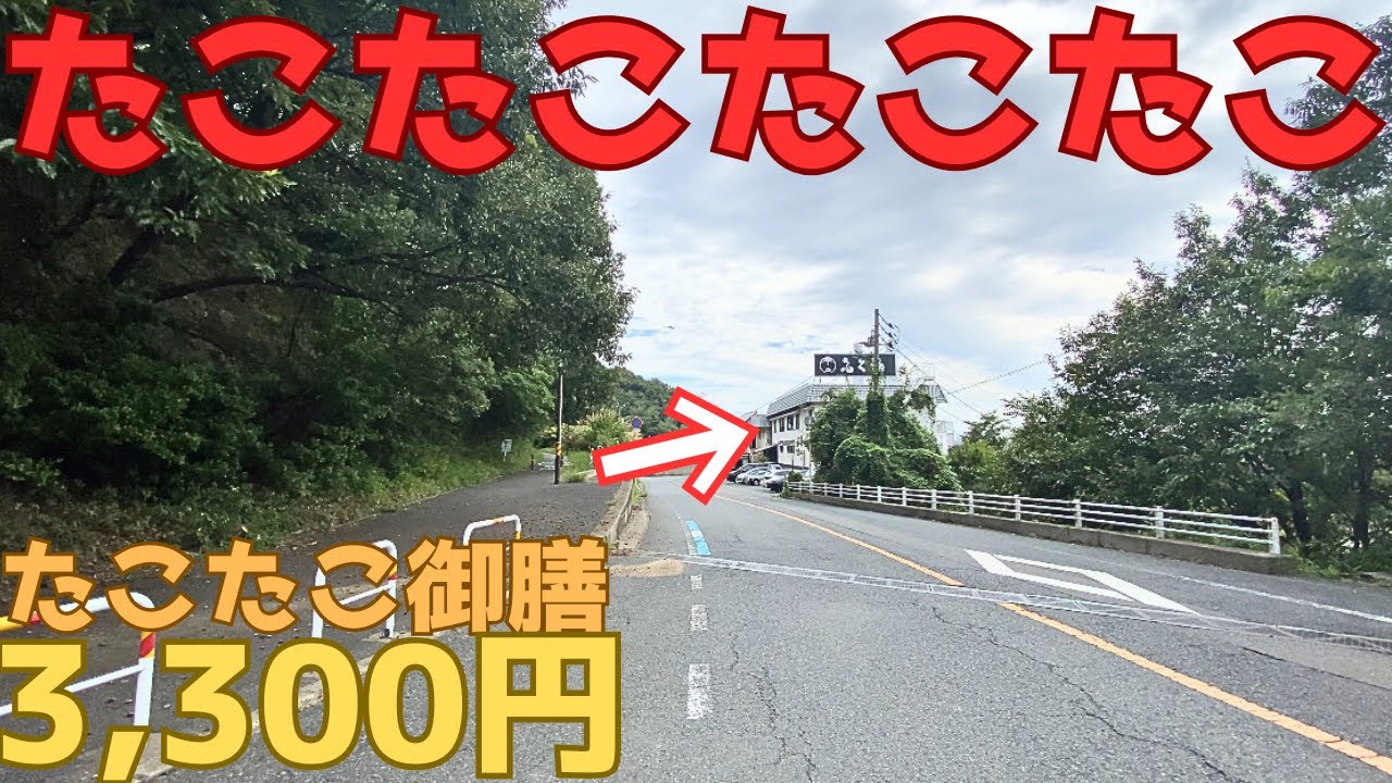 【レトログルメ315】岡山県の海沿いで 大金叩いて タコ三昧してきました