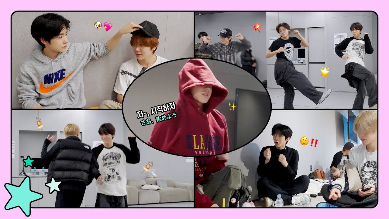 소리 질러어 (๑•᎑•๑)-☆! 안무&라이브 연습까지⚡︎ | 叫べ ! 振り付け&ライブの練習まで 🎮 | 2025 NCT WISH ASIA TOUR LOG in Behind #1