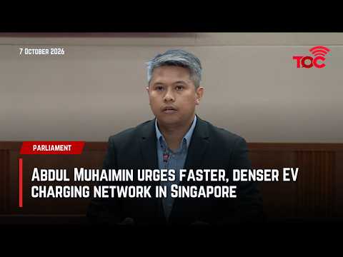 Abdul Muhaimin urges faster, denser EV charging network in Singapore