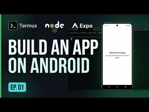 Building a Mobile App with Termux #01 — Setup & First Run