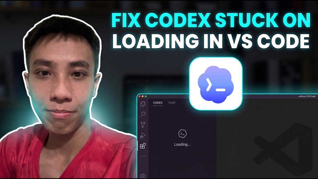 Fix Codex Stuck on Loading in VS Code - YouTube