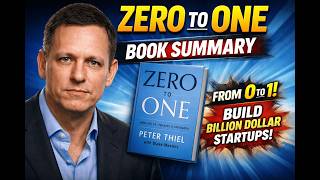 Zero to One | Peter Thiel Summary: How to Build the Future (Full Book Summary)