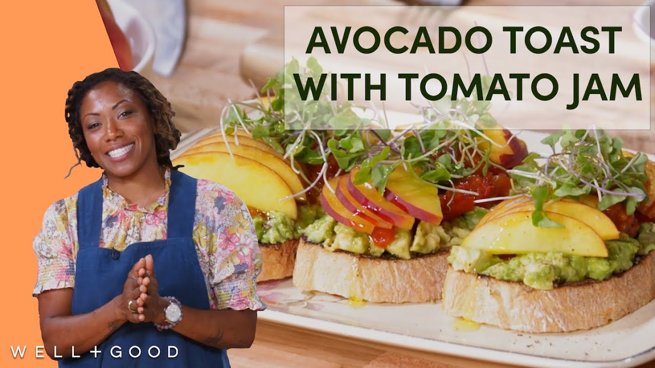Sweet and Savory Avocado Toast With Tomato Jam Cook With Us Well