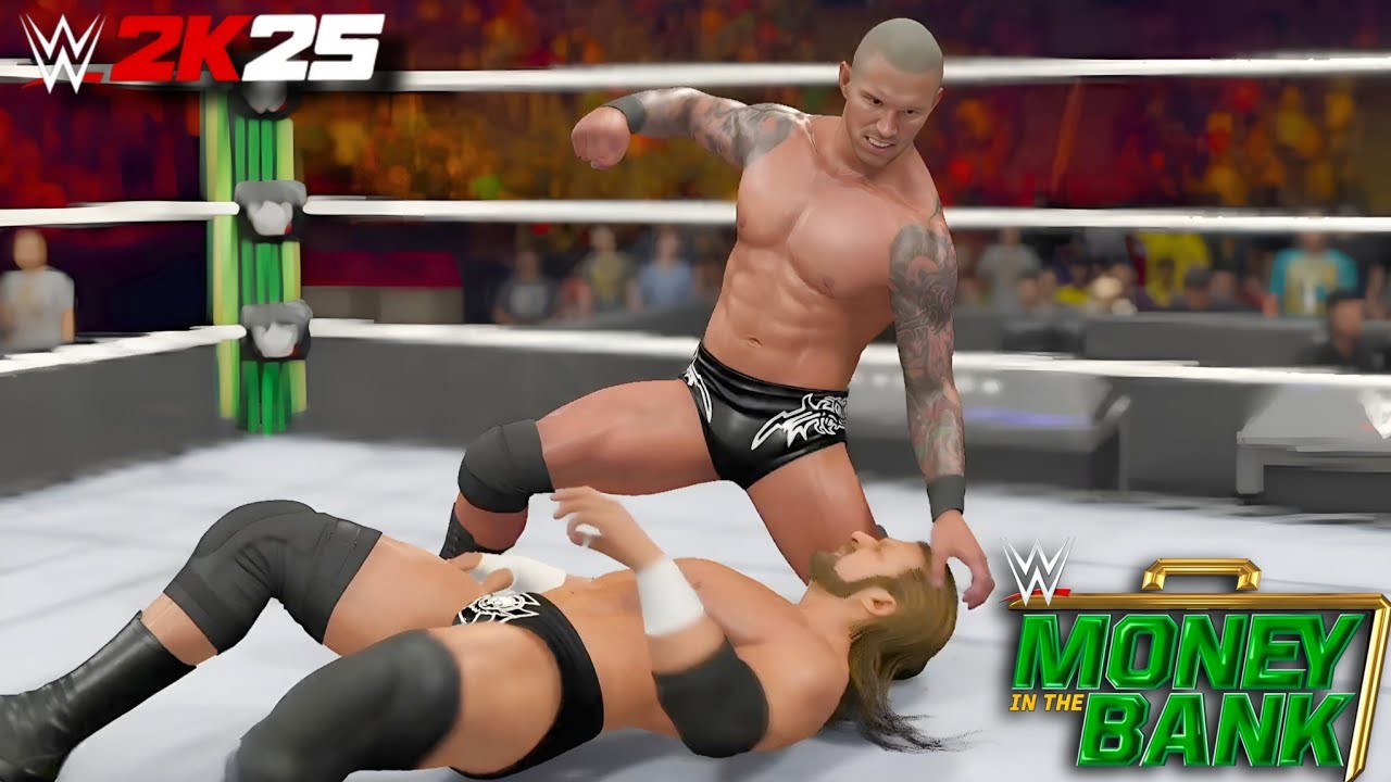 WWE 2K25 - Orton vs. HHH | Extreme Rules Match | WWE Championship | Money In The Bank (2017) [2K60]