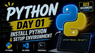 Installation of Python and VS Code | Day 1 Python Beginner Series | Cloud Tech