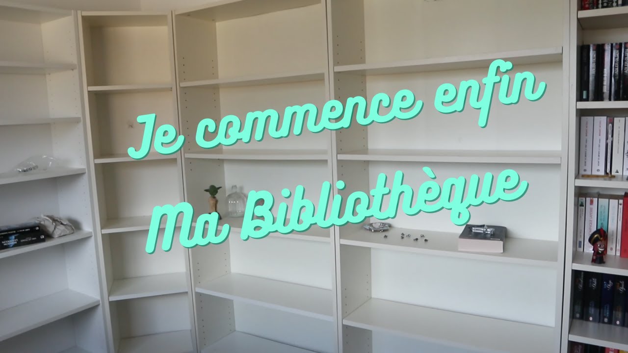 Je Commence Ma Bibliothèque {Reading VlogMars #10 }