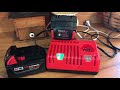 How to jump start a Milwaukee M18 tool battery.