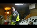 Police stay in victim's house overnight to catch burglar in the act