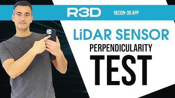 LiDAR Sensor Perpendicularity Test | Forensics | 3D Scanning | Recon 3D | Accident Reconstruction