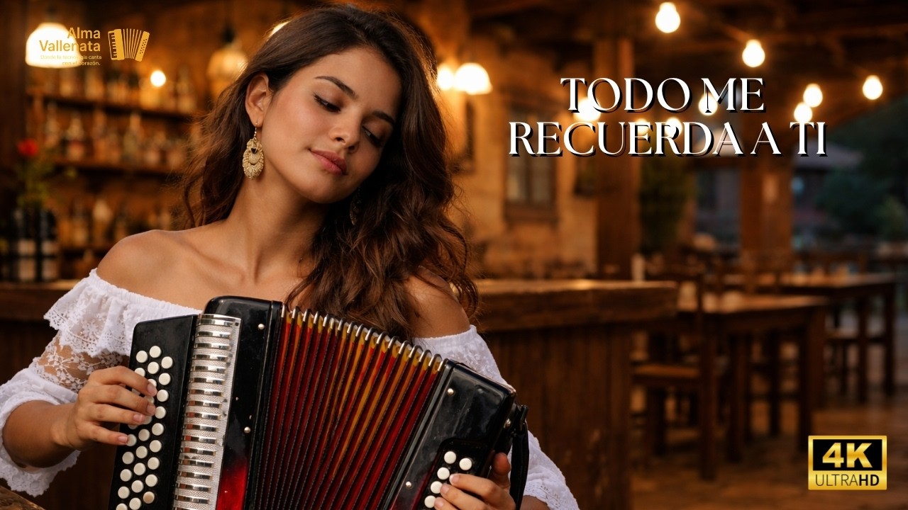 TODO ME RECUERDA A TI 💔😔 | Vallenato Romántico y Triste que Duele en el Alma