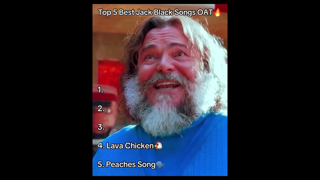 Top 5 Best Jack Black Songs Jackblack Minecraft Shorts