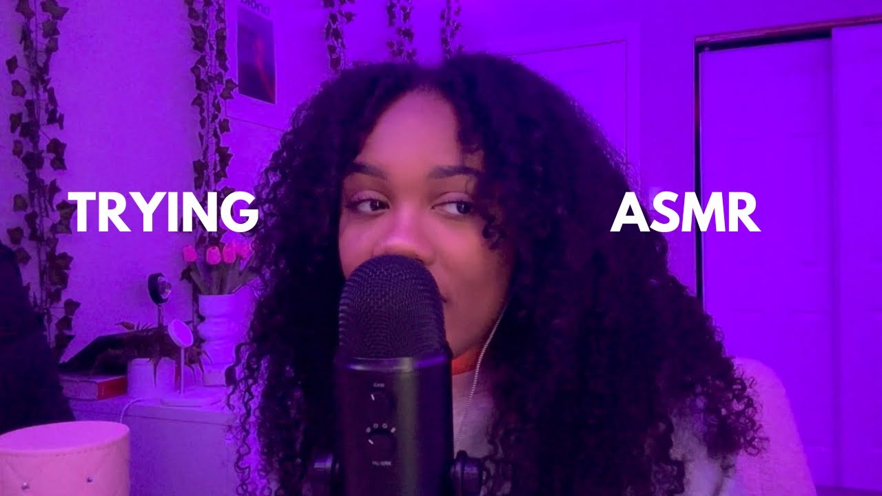 My first ASMR video 🤍
