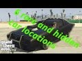 6 Rare And Hidden Cars In Gta 5 Story Mode