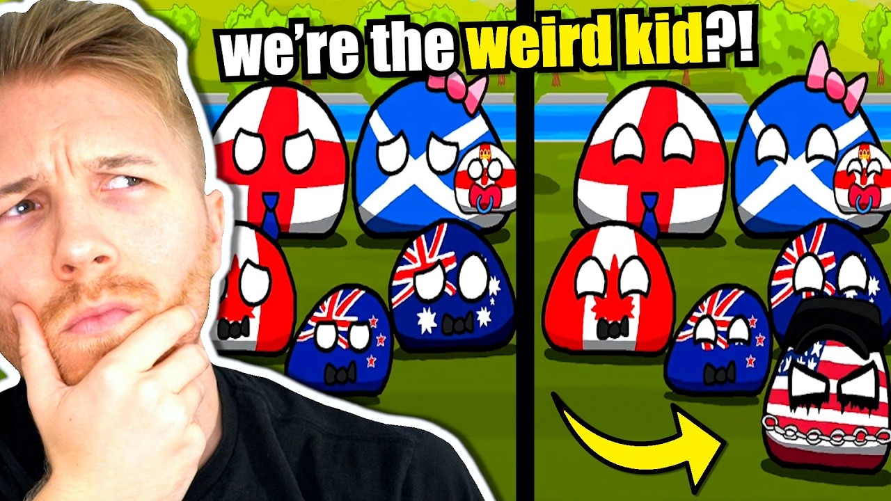 Эти страны могущественнее, чем они думают (Countryballs)