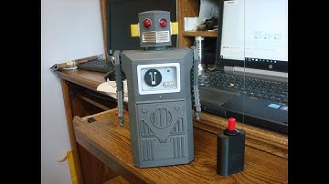 3d printed RADICON Robot. Remote control using the Coherer detector.